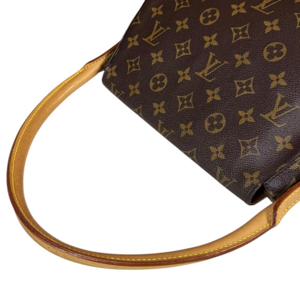 LOUIS VUITTON Authentic Brown Monogram Canvas Mini Looping Bag - Picture 11 of 11
